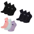 Yoga anti slip sokken dun met badstof zool naadloos 3 paar.
