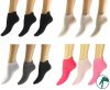 Korte naadloze sneaker sokken met een lipje alle kleuren 3 paar.