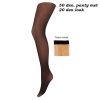 Thermo fleece panty 50 den met een 20 denier look.