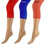 Kinder legging 60 denier capri in veel kleuren.