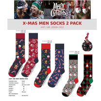 men christmas socks in x-mas-ball per box