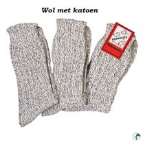 noorse sokken wol met katoen zoals oma ze breide 3 paar