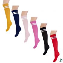 kousen en lange sokken met gestreept boord