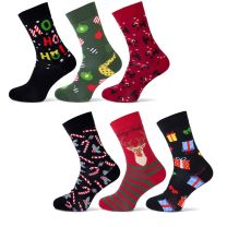 kerst sokken voor dames zonder naadjes op de tenen