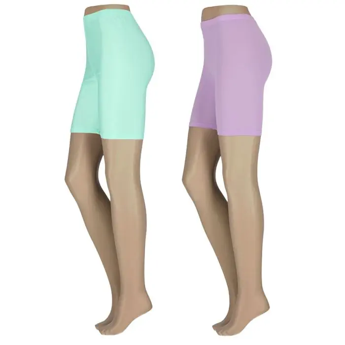Sarlini Shiny Sport Legging Short Stijlvol Comfort voor Workouts